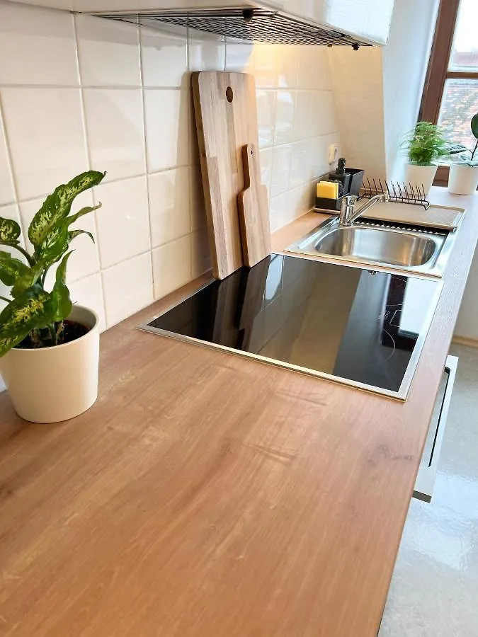 Nami - Robin - Helle Apartments Mitten In Der Stadt Memmingen